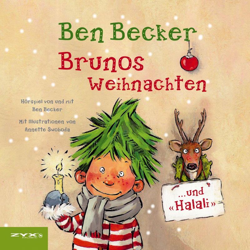 Brunos Weihnachten und Halali - Ben Becker (Hörbuch-Download) von ZYX MUSIC