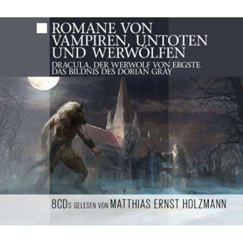 Romane Von Vampiren, Untoten & Werwölfen, 8 Audio-Cds - Thomas Tippner (Hörbuch) von ZYX MUSIC