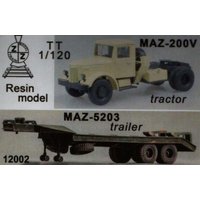 MAZ-200V & MAZ-5203 trailer von ZZ Modell
