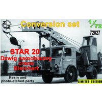STAR 20 Dzwig samobiezvy crane Bleichert (Conversion Set) von ZZ Modell