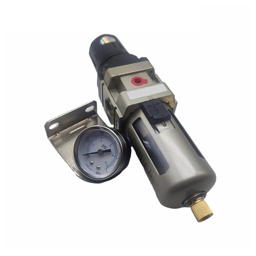 ZZAYGESY Druckminderer für Luftfilter, Druckregler, Filter, Durchflussgeschwindigkeitsregler, Schalter (AW4000-04, Fiber) von ZZAYGESY