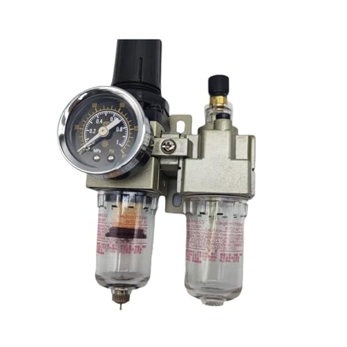 ZZAYGESY Luftpumpe, Öl- und Wasserabscheider, Luftfilter, Luftfilter, Luftkompressorregler, Kupferkern (EU Dropout Pressure, Fiber) von ZZAYGESY