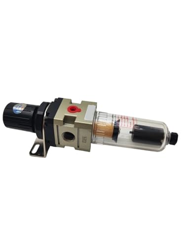 ZZAYGESY Pneumatischer Kompressor mit automatischem Luftfilter-Druckregler und Öl-Wasser-Abscheider für Luftkompression (AW2000-02D PC6, Fiber) von ZZAYGESY