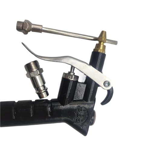 ZZAYGESY Staubblaspistole mit Kupfermund, Hochdruck-Luftblaspistole mit Staubaufnahme, Luftkompressor, Luftpumpenkopf (N-pn-989 EU) von ZZAYGESY
