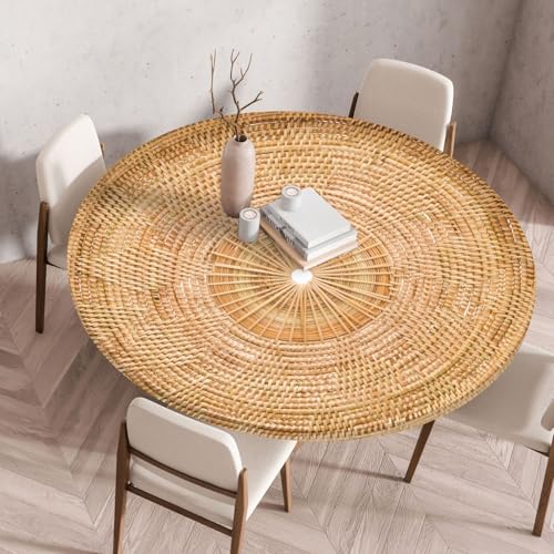 Tischdecke Rund 100 cm Abstraktes Orange Weben Gartentischdecke Rund Elastisch Polyester Waschbar Outdoor-Tischdecken Gartentischdecke Wetterfest Restaurant Runde Tischdecke Tischdecke Rund 100 cm Abstraktes Orange Weben Gartentischdecke Rund Elastisch Polyester Waschbar Outdoor-Tischdecken Gartentischdecke Wetterfest Restaurant Runde Tischdecke von ZZDXW