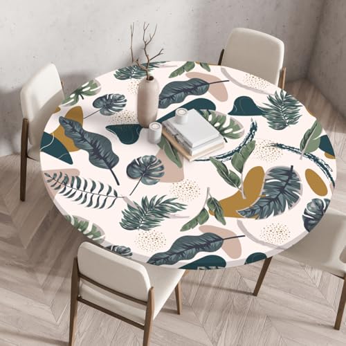 Tischdecke Rund 60 cm Dunkelgrün Drucken Gartentischdecke Rund Elastisch Polyester Waschbar Outdoor-Tischdecken Gartentischdecke Wetterfest Restaurant Runde Tischdecke Tischdecke Rund 60 cm Dunkelgrün Drucken Gartentischdecke Rund Elastisch Polyester Waschbar Outdoor-Tischdecken Gartentischdecke Wetterfest Restaurant Runde Tischdecke von ZZDXW