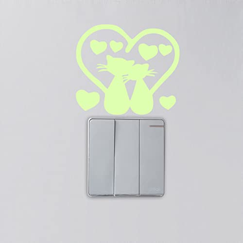 Wandtattoo Kinderzimmer Katzen Lieben Herz Leuchtsterne Kinderzimmer Wandsticker Wandsticker Kinderzimmer Glow in the Dark Wandtattoo Kinderzimmer Mädchen Junge für Wanddeko Geschenke 1 Stück Wandtattoo Kinderzimmer Katzen Lieben Herz Leuchtsterne Kinderzimmer Wandsticker Wandsticker Kinderzimmer Glow in the Dark Wandtattoo Kinderzimmer Mädchen Junge für Wanddeko Geschenke 1 Stück von ZZDXW