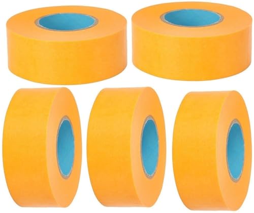 Malerband 25mm 50mm X 50m 100mm Abdeckband Maler,5 Rollen Malerkrepp 30mm 20mm X 50m Breit Goldband,Weiß Abdeckfolie Kreppband Klebeband Maler 10mm Rollen Für Malerarbeiten ( Color : Yellow , Size : 4 Malerband 25mm 50mm X 50m 100mm Abdeckband Maler,5 Rollen Malerkrepp 30mm 20mm X 50m Breit Goldband,Weiß Abdeckfolie Kreppband Klebeband Maler 10mm Rollen Für Malerarbeiten ( Color : Yellow , Size : 4 von ZZDZW