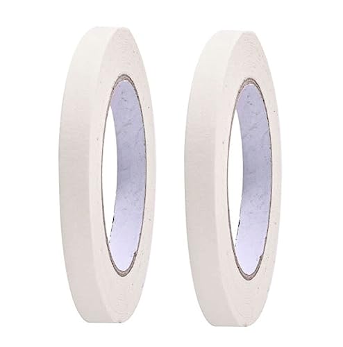 ZZDZW Malerband 25mm 50mm X 50m 100mm Abdeckband Maler,Malerkrepp 30mm 20mm X 50m Breit Goldband,Weiß Abdeckfolie Kreppband Klebeband Maler Rollen Für Malerarbeiten (Color : White, Size : 1cm x 50m) ZZDZW Malerband 25mm 50mm X 50m 100mm Abdeckband Maler,Malerkrepp 30mm 20mm X 50m Breit Goldband,Weiß Abdeckfolie Kreppband Klebeband Maler Rollen Für Malerarbeiten (Color : White, Size : 1cm x 50m) von ZZDZW