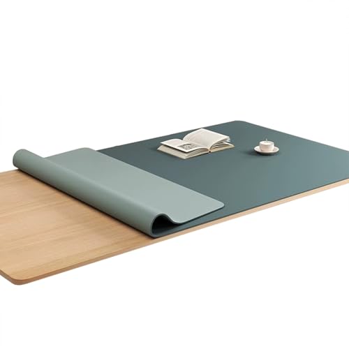 ZZDZW Tischdecke rutschfeste Silikonmatte Rechteckige Tischtuch wasserdichte Tischunterlage Für Restauranttische, Dauerhaft Kratzfest Für Wohnzimmer, Esszimmer(Dunkelblau,60x120cm) von ZZDZW
