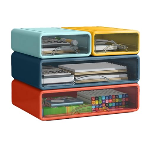 ZZFENGKR Schreibtisch-Organizer mit Schubladen, stapelbare Schubladen mit Fächern, Schreibtisch-Organisation für Bürobedarf, Make-up, Bleistifte, Klebeband, Radiergummis, Büroklammern, Ladegeräte ZZFENGKR Schreibtisch-Organizer mit Schubladen, stapelbare Schubladen mit Fächern, Schreibtisch-Organisation für Bürobedarf, Make-up, Bleistifte, Klebeband, Radiergummis, Büroklammern, Ladegeräte von ZZFENGKR
