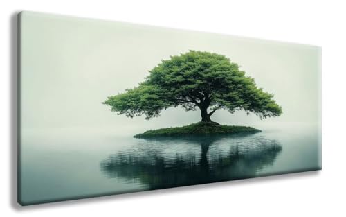 Baum Diamond Painting, Landschaft Diamond Painting Erwachsene Groß XXL (100x300 cm), 5D Runder Vollbohrer Diamant Crystal Art Bastelnset, Mosaik Bastel Erwachsene für Deko Schlafzimmer -zzg2508V0 von ZZGBDWOU