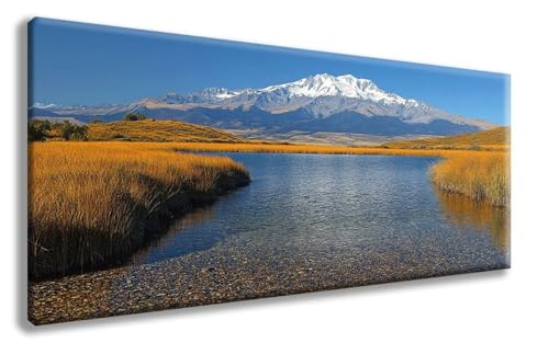 Berg Diamond Painting, Landschaft Diamond Painting Erwachsene Groß XXL 70x140 cm, 5D Runder Vollbohrer Diamant Crystal Art Bastelnset, Mosaik Bastel Erwachsene für Deko Schlafzimmer -zzg25082X0DM von ZZGBDWOU