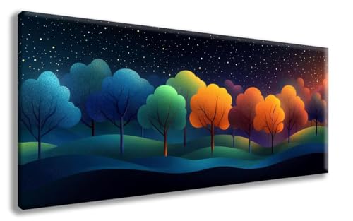 Diamond Painting Baum Diamond Painting Erwachsene Sternenhimmel Diamant Art, Diamant Malerei Kits Erwachsene Crystal Art Basteln, Stickerei Kreuzstich Bilder Set für Zimmer Deko 60x120 cm -zzg2508V7 von ZZGBDWOU