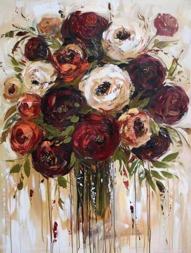 Diamond Painting Blume Diamond Painting Erwachsene, Crystal Art Anlage Mosaik Bastelset Erwachsene Anfänger 5D DIY Full Drill Cross Stickerei Kits für Deko Wohnzimmer, Geschenke 50cm x 70cm -g25035H Diamond Painting Blume Diamond Painting Erwachsene, Crystal Art Anlage Mosaik Bastelset Erwachsene Anfänger 5D DIY Full Drill Cross Stickerei Kits für Deko Wohnzimmer, Geschenke 50cm x 70cm -g25035H von ZZGBDWOU