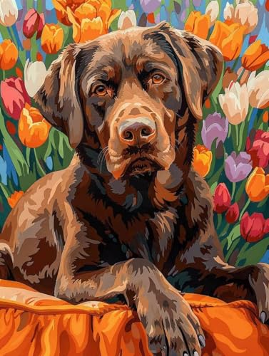 Diamond Painting Blume Diamond Painting Erwachsene, Crystal Art Hund Mosaik Bastelset Erwachsene Anfänger 5D DIY Full Drill Cross Stickerei Kits für Deko Wohnzimmer, Geschenke 50 x 70cm -g2503L3 Diamond Painting Blume Diamond Painting Erwachsene, Crystal Art Hund Mosaik Bastelset Erwachsene Anfänger 5D DIY Full Drill Cross Stickerei Kits für Deko Wohnzimmer, Geschenke 50 x 70cm -g2503L3 von ZZGBDWOU