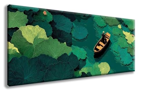 Diamond Painting Boot Diamond Painting Erwachsene Landschaft Diamant Art, Diamant Malerei Kits Erwachsene Crystal Art Basteln, Stickerei Kreuzstich Bilder Set für Zimmer Deko (80x160 cm) -zzg250884 von ZZGBDWOU