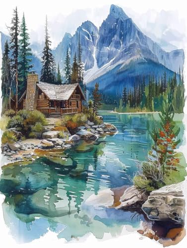 Diamond Painting Landschaft Diamond Painting Erwachsene, Crystal Art Berg Mosaik Bastelset Erwachsene Anfänger Full Drill Cross Stickerei Kits für Deko Wohnzimmer, Geschenke 25cm x 35cm -g2503X6 Diamond Painting Landschaft Diamond Painting Erwachsene, Crystal Art Berg Mosaik Bastelset Erwachsene Anfänger Full Drill Cross Stickerei Kits für Deko Wohnzimmer, Geschenke 25cm x 35cm -g2503X6 von ZZGBDWOU