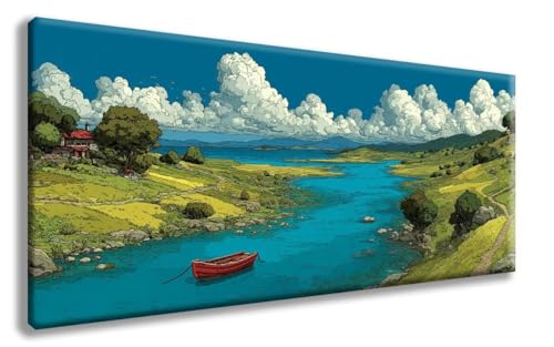 Diamond Painting Landschaft Diamond Painting Erwachsene Himmel Diamant Art, Diamant Malerei Kits Erwachsene Crystal Art Basteln, Stickerei Kreuzstich Bilder Set für Zimmer Deko (40x80 cm) -zzg2508VW von ZZGBDWOU