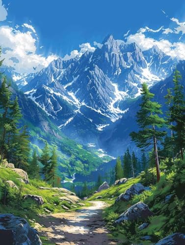 Diamond Painting Schneeberg Diamond Painting Erwachsene, Crystal Art Wald Mosaik Bastelset Erwachsene Anfänger 5D DIY Full Drill Cross Stickerei Kits für Deko Wohnzimmer, Geschenke 35 x 50cm -g2503L0 Diamond Painting Schneeberg Diamond Painting Erwachsene, Crystal Art Wald Mosaik Bastelset Erwachsene Anfänger 5D DIY Full Drill Cross Stickerei Kits für Deko Wohnzimmer, Geschenke 35 x 50cm -g2503L0 von ZZGBDWOU