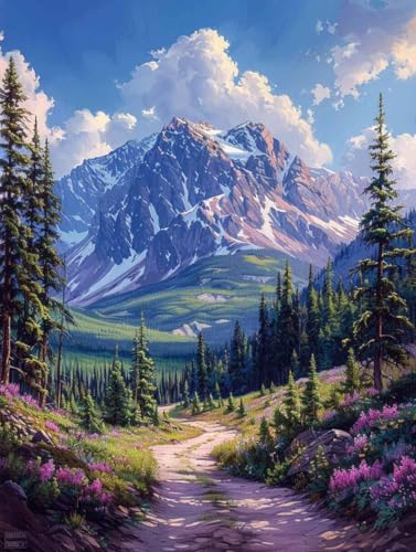 Diamond Painting Schneeberg Diamond Painting Erwachsene, Crystal Art Wald Mosaik Bastelset Erwachsene Anfänger 5D DIY Full Drill Cross Stickerei Kits für Deko Wohnzimmer, Geschenke 70 x 95cm -g2503W5 Diamond Painting Schneeberg Diamond Painting Erwachsene, Crystal Art Wald Mosaik Bastelset Erwachsene Anfänger 5D DIY Full Drill Cross Stickerei Kits für Deko Wohnzimmer, Geschenke 70 x 95cm -g2503W5 von ZZGBDWOU
