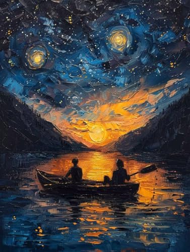Diamond Painting Sternenhimmel Diamond Painting Erwachsene, Crystal Art Boot Mosaik Bastelset Erwachsene Anfänger Full Drill Cross Stickerei Kits für Deko Wohnzimmer, Geschenke 50 x 70cm -g25036I Diamond Painting Sternenhimmel Diamond Painting Erwachsene, Crystal Art Boot Mosaik Bastelset Erwachsene Anfänger Full Drill Cross Stickerei Kits für Deko Wohnzimmer, Geschenke 50 x 70cm -g25036I von ZZGBDWOU
