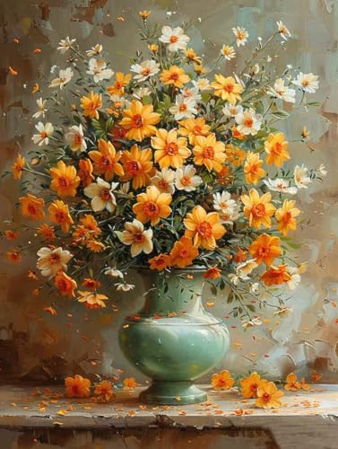 Diamond Painting Vase Diamond Painting Erwachsene, Crystal Art Blume Mosaik Bastelset Erwachsene Anfänger 5D DIY Full Drill Cross Stickerei Kits für Deko Wohnzimmer, Geschenke 50cm x 70cm -g250311 Diamond Painting Vase Diamond Painting Erwachsene, Crystal Art Blume Mosaik Bastelset Erwachsene Anfänger 5D DIY Full Drill Cross Stickerei Kits für Deko Wohnzimmer, Geschenke 50cm x 70cm -g250311 von ZZGBDWOU