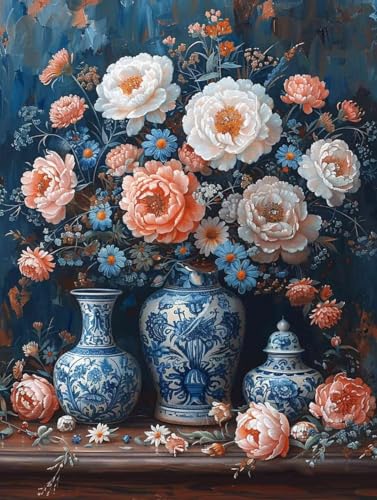 Diamond Painting Vase Diamond Painting Erwachsene, Crystal Art Blume Mosaik Bastelset Erwachsene Anfänger 5D DIY Full Drill Cross Stickerei Kits für Zimmer Deko Wohnzimmer, Geschenke 25x35cm -g250362 Diamond Painting Vase Diamond Painting Erwachsene, Crystal Art Blume Mosaik Bastelset Erwachsene Anfänger 5D DIY Full Drill Cross Stickerei Kits für Zimmer Deko Wohnzimmer, Geschenke 25x35cm -g250362 von ZZGBDWOU
