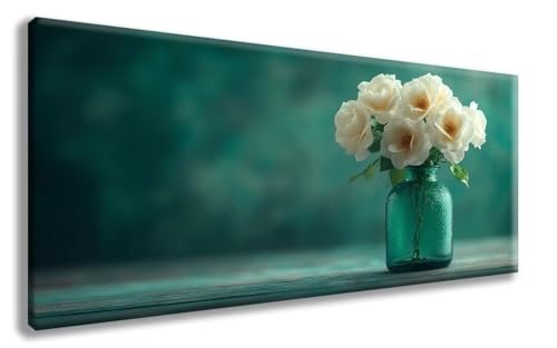Diamond Painting Vase Diamond Painting Erwachsene Blumen Diamant Art, Diamant Malerei Kits Erwachsene Crystal Art Basteln, Stickerei Kreuzstich Bilder Set für Zimmer Deko (40x80 cm) -zzg25087116A von ZZGBDWOU