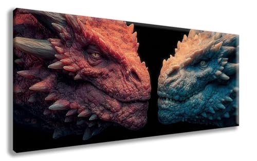 Drachen Diamond Painting, Tiere Diamond Painting Erwachsene Groß XXL 50x100 cm, 5D Runder Vollbohrer Diamant Crystal Art Bastelnset, Mosaik Bastel Erwachsene für Deko Schlafzimmer -zzg2508VW4S9 Drachen Diamond Painting, Tiere Diamond Painting Erwachsene Groß XXL 50x100 cm, 5D Runder Vollbohrer Diamant Crystal Art Bastelnset, Mosaik Bastel Erwachsene für Deko Schlafzimmer -zzg2508VW4S9 von ZZGBDWOU