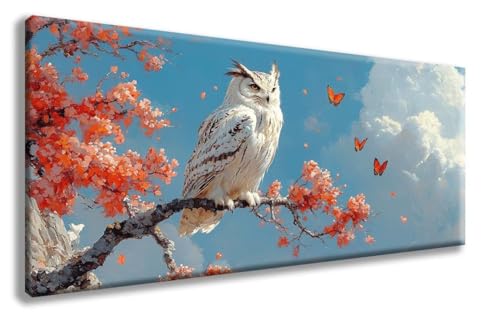 Eule Diamond Painting, Landschaft Diamond Painting Erwachsene Groß XXL 30x60 cm, 5D Runder Vollbohrer Diamant Crystal Art Bastelnset, Mosaik Bastel Erwachsene für Deko Schlafzimmer -zzg2508WXJ5X Eule Diamond Painting, Landschaft Diamond Painting Erwachsene Groß XXL 30x60 cm, 5D Runder Vollbohrer Diamant Crystal Art Bastelnset, Mosaik Bastel Erwachsene für Deko Schlafzimmer -zzg2508WXJ5X von ZZGBDWOU