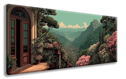 HäUser Diamond Painting, Landschaft Diamond Painting Erwachsene Groß XXL 90x180cm, 5D Runder Vollbohrer Diamant Crystal Art Bastelnset, Mosaik Bastel Erwachsene für Deko Schlafzimmer -zzg2508Q3 HäUser Diamond Painting, Landschaft Diamond Painting Erwachsene Groß XXL 90x180cm, 5D Runder Vollbohrer Diamant Crystal Art Bastelnset, Mosaik Bastel Erwachsene für Deko Schlafzimmer -zzg2508Q3 von ZZGBDWOU