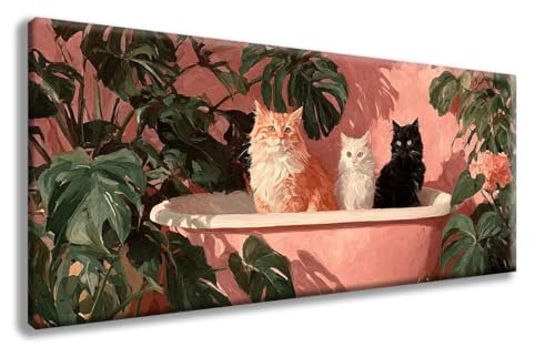 Katze Diamond Painting, Tiere Diamond Painting Erwachsene Groß XXL 70x140cm, 5D Runder Vollbohrer Diamant Crystal Art Bastelnset, Mosaik Bastel Erwachsene für Deko Schlafzimmer, Geschenke -zzg2508DU Katze Diamond Painting, Tiere Diamond Painting Erwachsene Groß XXL 70x140cm, 5D Runder Vollbohrer Diamant Crystal Art Bastelnset, Mosaik Bastel Erwachsene für Deko Schlafzimmer, Geschenke -zzg2508DU von ZZGBDWOU