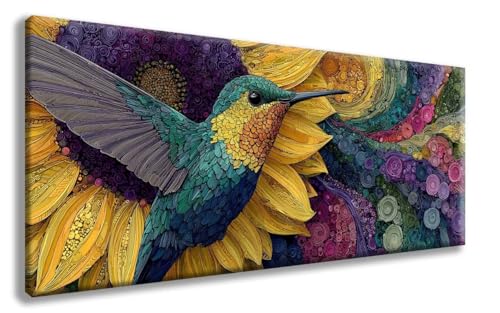 Kolibri Diamond Painting, Bunt Diamond Painting Erwachsene Groß XXL 100x300 cm, 5D Runder Vollbohrer Diamant Crystal Art Bastelnset, Mosaik Bastel Erwachsene für Deko Schlafzimmer -zzg25081LTJ6 Kolibri Diamond Painting, Bunt Diamond Painting Erwachsene Groß XXL 100x300 cm, 5D Runder Vollbohrer Diamant Crystal Art Bastelnset, Mosaik Bastel Erwachsene für Deko Schlafzimmer -zzg25081LTJ6 von ZZGBDWOU