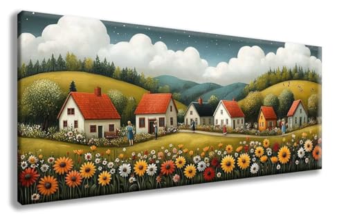 Landschaft Diamond Painting, Kabine Diamond Painting Erwachsene Groß XXL 30x60cm, 5D Runder Vollbohrer Diamant Crystal Art Bastelnset, Mosaik Bastel Erwachsene für Deko Schlafzimmer -zzg25082LT0I von ZZGBDWOU