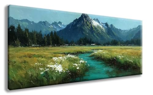 Landschaft Diamond Painting, Natur Diamond Painting Erwachsene Groß XXL (100x300 cm), 5D Runder Vollbohrer Diamant Crystal Art Bastelnset, Mosaik Bastel Erwachsene für Deko Schlafzimmer -zzg2508ON von ZZGBDWOU