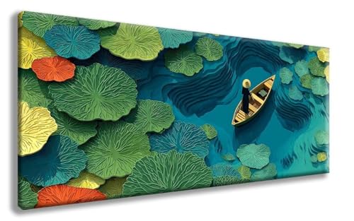 Landschaft Diamond Painting, Pflanzen Diamond Painting Erwachsene Groß XXL 30x60 cm, 5D Runder Vollbohrer Diamant Crystal Art Bastelnset, Mosaik Bastel Erwachsene für Deko Schlafzimmer -zzg25080W von ZZGBDWOU