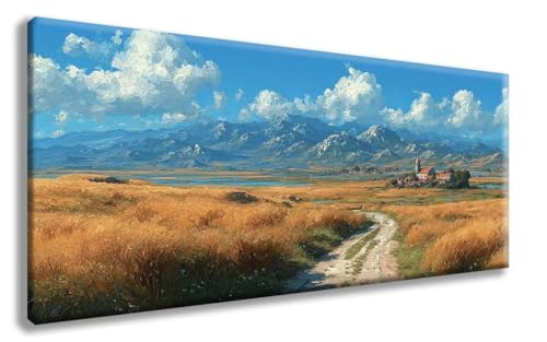 Landschaft Diamond Painting, Wiese Diamond Painting Erwachsene Groß XXL 50x100cm, 5D Runder Vollbohrer Diamant Crystal Art Bastelnset, Mosaik Bastel Erwachsene für Deko Schlafzimmer -zzg2508F47Q6 Landschaft Diamond Painting, Wiese Diamond Painting Erwachsene Groß XXL 50x100cm, 5D Runder Vollbohrer Diamant Crystal Art Bastelnset, Mosaik Bastel Erwachsene für Deko Schlafzimmer -zzg2508F47Q6 von ZZGBDWOU