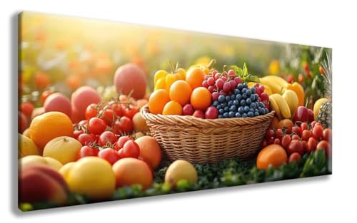 Obst Diamond Painting, Pflanzen Diamond Painting Erwachsene Groß XXL (50x100 cm), 5D Runder Vollbohrer Diamant Crystal Art Bastelnset, Mosaik Bastel Erwachsene für Deko Schlafzimmer -zzg2508X4TX1 von ZZGBDWOU