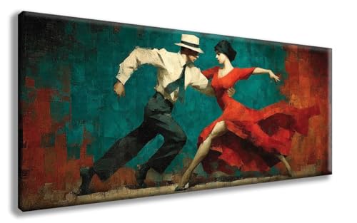 TäNzer Diamond Painting, Abstrakt Diamond Painting Erwachsene Groß XXL 50x100 cm, 5D Runder Vollbohrer Diamant Crystal Art Bastelnset, Mosaik Bastel Erwachsene für Deko Schlafzimmer -zzg2508ZG06Q TäNzer Diamond Painting, Abstrakt Diamond Painting Erwachsene Groß XXL 50x100 cm, 5D Runder Vollbohrer Diamant Crystal Art Bastelnset, Mosaik Bastel Erwachsene für Deko Schlafzimmer -zzg2508ZG06Q von ZZGBDWOU