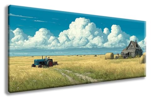 Wiese Diamond Painting, Landschaft Diamond Painting Erwachsene Groß XXL 50x100 cm, 5D Runder Vollbohrer Diamant Crystal Art Bastelnset, Mosaik Bastel Erwachsene für Deko Schlafzimmer -zzg25087H Wiese Diamond Painting, Landschaft Diamond Painting Erwachsene Groß XXL 50x100 cm, 5D Runder Vollbohrer Diamant Crystal Art Bastelnset, Mosaik Bastel Erwachsene für Deko Schlafzimmer -zzg25087H von ZZGBDWOU