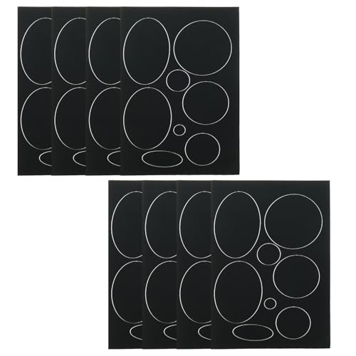ZZHXSM 8 Blatt/64 Stück Daunenjacke Reparaturflicken Schwarz Selbstklebend Nylon Reparaturstreifen Waschbar Stoff Mantel Reparaturstreifen Geeignet für Mäntel, Daunenjacken, Zelte, Schlafsäcke (Rund ZZHXSM 8 Blatt/64 Stück Daunenjacke Reparaturflicken Schwarz Selbstklebend Nylon Reparaturstreifen Waschbar Stoff Mantel Reparaturstreifen Geeignet für Mäntel, Daunenjacken, Zelte, Schlafsäcke (Rund von ZZHXSM