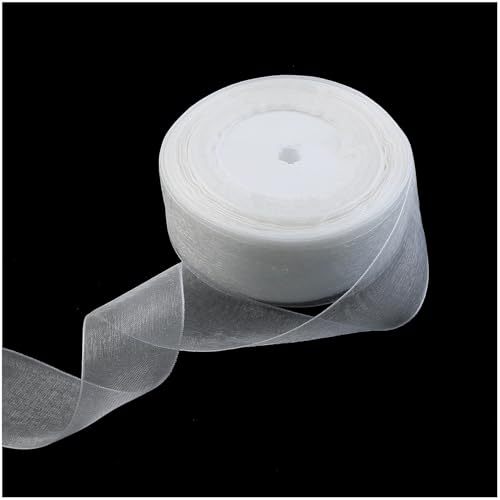 ZZHXSM Chiffonband, Länge 40 m, Breite 4,1 cm, handgefertigt, Rosenknotenband für Weihnachtsbaumdekoration und Bastelarbeiten ZZHXSM Chiffonband, Länge 40 m, Breite 4,1 cm, handgefertigt, Rosenknotenband für Weihnachtsbaumdekoration und Bastelarbeiten von ZZHXSM