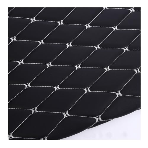 Kunstleder Gesteppt Meterware Polsterstoff Möbelstoff Kaschiert Leder Stoff Bezugsstoff Lederoptik Als Sitzbezug(Black 1,1.6X8m) von ZZLZYQ