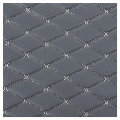 Kunstleder Gesteppt Meterware Polsterstoff Möbelstoff Kaschiert Leder Stoff Bezugsstoff Lederoptik Als Sitzbezug(Dark Grey,1.6X8m) von ZZLZYQ
