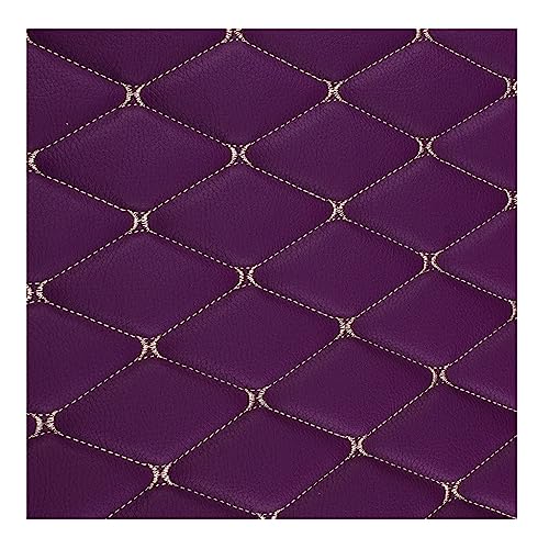 Kunstleder Gesteppt Meterware Polsterstoff Möbelstoff Kaschiert Leder Stoff Bezugsstoff Lederoptik Als Sitzbezug(Purple,1.6X9m) von ZZLZYQ