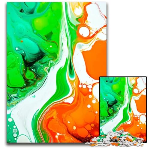 Acrylfarben-Puzzles mit 1000 Teilen für Erwachsene. Unmögliche Puzzles für Erwachsene Familie und Freunde. Geeignet für alle Altersgruppen. 1000 Teile (38 x 26 cm). von ZZQWIPEIS
