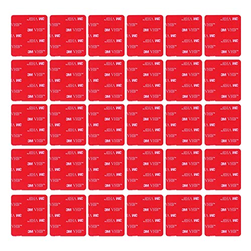 ZZRANYE Doppelseitiges Klebeband, 3M VHB, starkes Klebeband, wasserdichtes Schaumstoffklebeband für den Innen- und Außenbereich, Heimdekoration, Auto (2,5 cm Quadrat, 30 ZZRANYE Doppelseitiges Klebeband, 3M VHB, starkes Klebeband, wasserdichtes Schaumstoffklebeband für den Innen- und Außenbereich, Heimdekoration, Auto (2,5 cm Quadrat, 30 von ZZRANYE