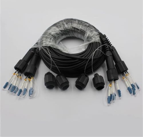 8-adriges gepanzertes Patchkabel, Singlemode, Schwarz, 80 m LSZH SC-SC) von ZZWFKXQ