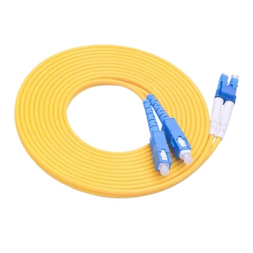 ZZWFKXQ Single Mode Glasfaser-Patchkabel, 10 m, 20 m, 30 m, 50 m, 100 m Optionen (40 m, 1 Stück) von ZZWFKXQ